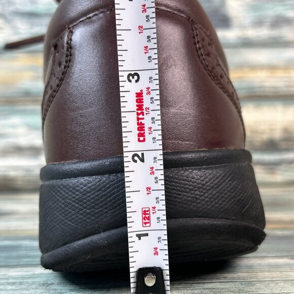 Orthofeet Gramercy Mens Oxford Shoes Size 11.5D Brown Leather Brogue Orthotics - Picture 9 of 10